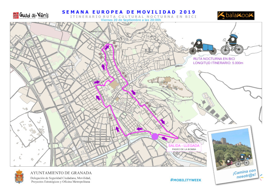 Clasica Nocturna Ruta en Bicicleta Granada SEM 2019