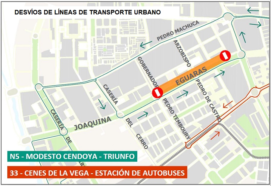 Detour lines Day without a car joaquina eguaras